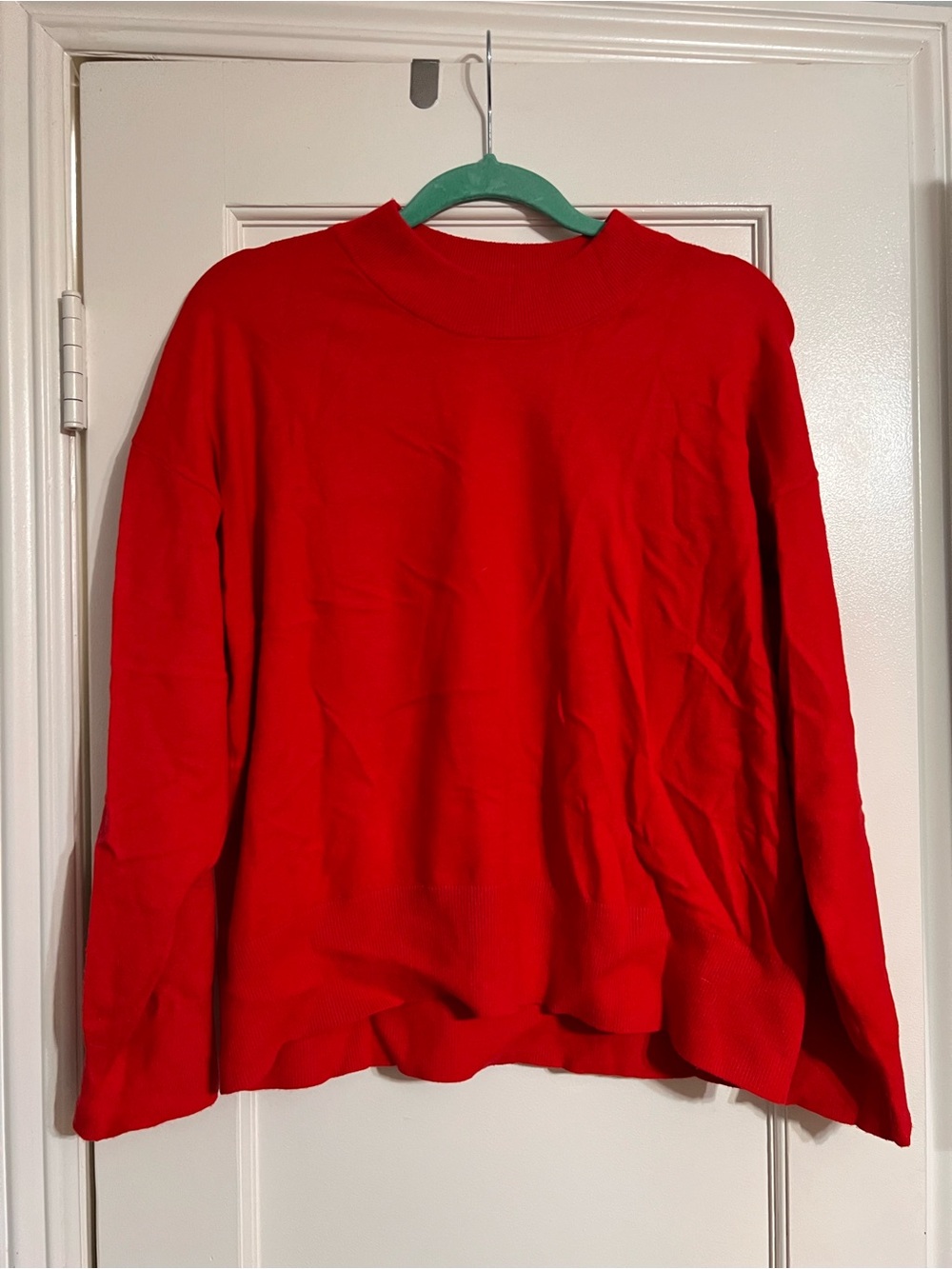 a new day Red Turtleneck-Style Sweater